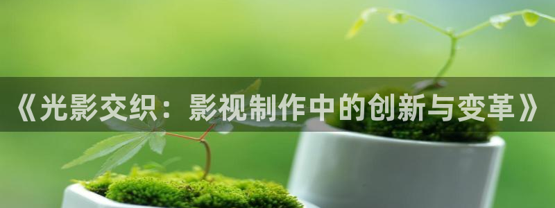 成人51视频：《光影交织：影视制作中的创新与变革》